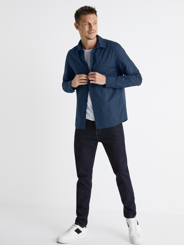 Celio Bapeachy2 regular košeľa Celio