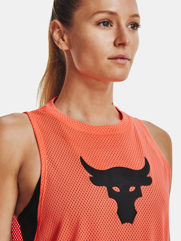 Under Armour Dámske tielko Under Armour UA Project Rock Mesh Tank