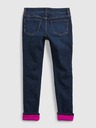 GAP Detské zateplené džínsy skinny GAP