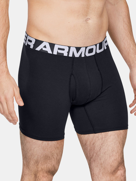 Under Armour Pánske boxerky Under Armour Charged Cotton 6in (3ks)