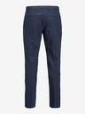 Jack & Jones Tmavomodré plátenné oblekové nohavice Jack & Jones