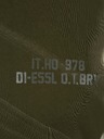 Diesel Zelené pánske batikované tričko Diesel Jubind-Slits