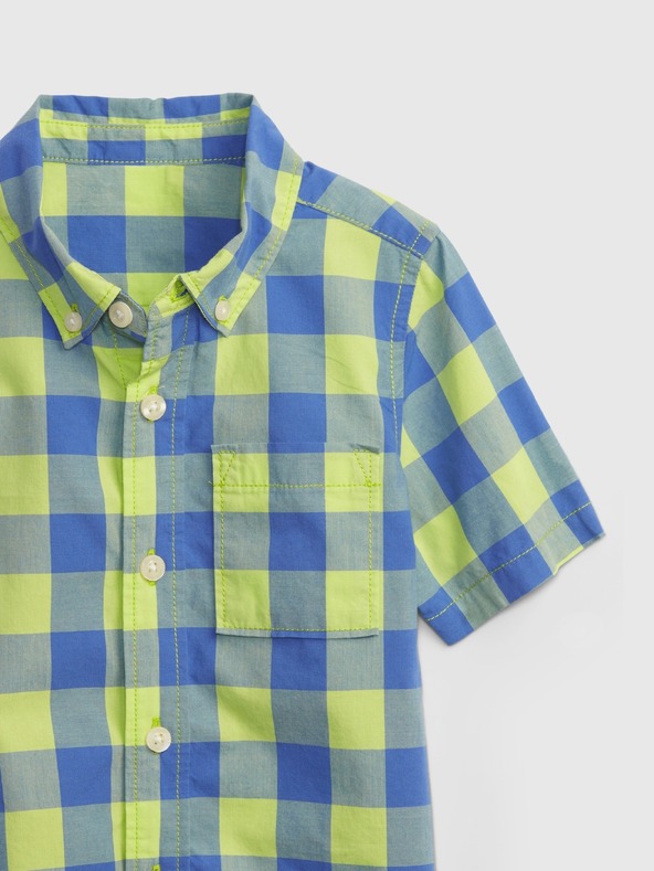 GAP Baby kockovaná košeľa GAP