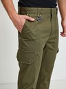 Diesel Diesel Baker Khaki pánske nohavice s vreckami
