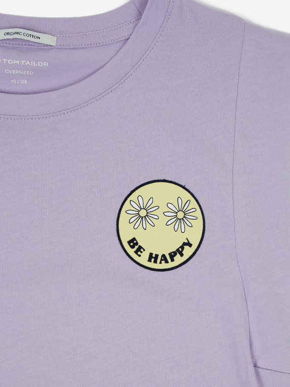 Tom Tailor Svetlofialové dievčenské tielko Tom Tailor