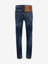 Diesel Diesel Fining Modré pánske džínsy skinny fit s vyšívaným efektom