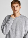 Jack & Jones Svetlosivá mikina Jack & Jones Brink