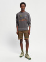 Scotch & Soda Šedá pánska mikina Scotch & Soda
