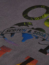 Scotch & Soda Šedá pánska mikina Scotch & Soda