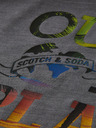 Scotch & Soda Šedé pánske tričko Scotch & Soda