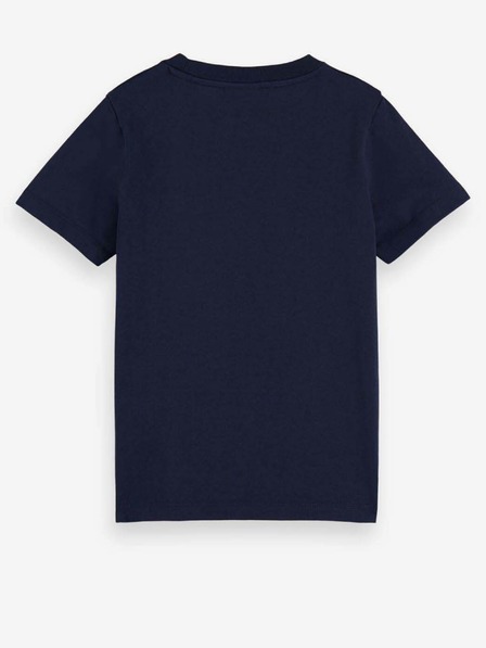 Scotch & Soda Tmavomodré chlapčenské tričko Scotch & Soda