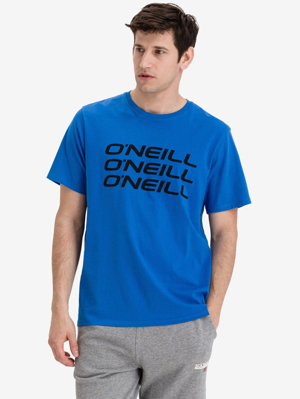 O'Neill Modré pánske tričko O'Neill Triple Stack