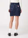 Wrangler Tmavomodrá dámska džínsová sukňa Wrangler