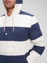 GAP Ľahká pásikavá bunda s kapucňou GAP