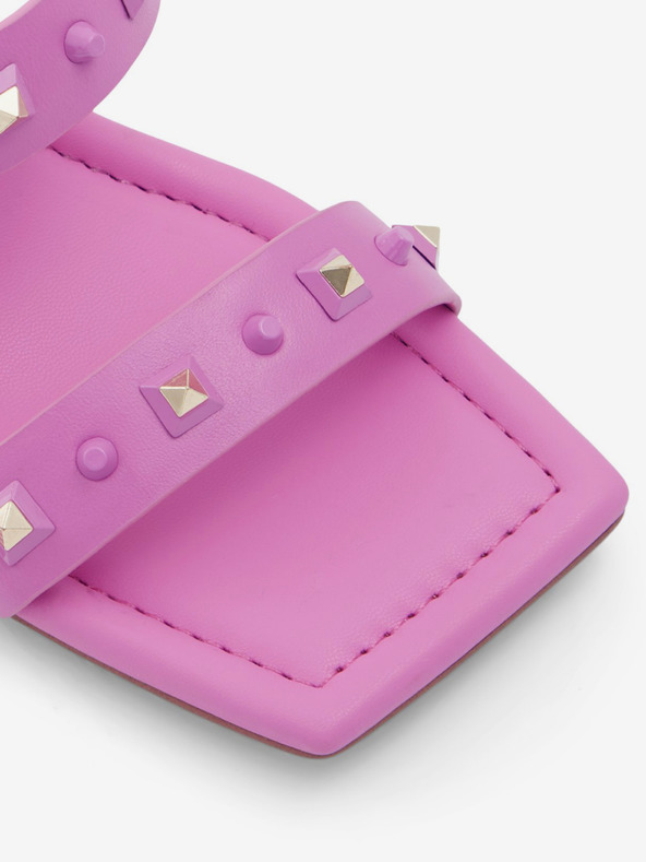 Aldo Tmavoružové dámske sandále na podpätku ALDO Louella