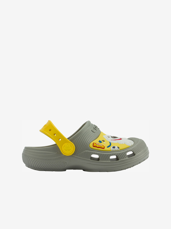 COQUI Žlto-sivé detské papuče Coqui Maxi Talking Tom And Friends