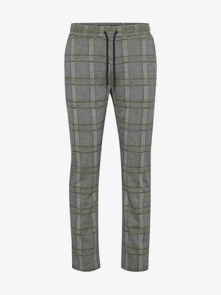 Blend Blend Grey Checked nohavice
