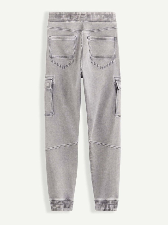 Celio Svetlošedé pánske nohavice Celio