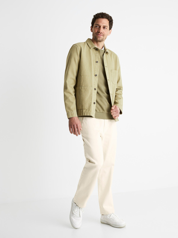 Celio Bocarp ľanové oblekové nohavice Celio