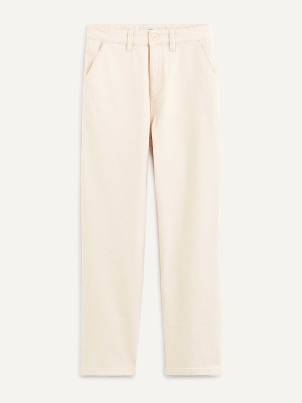 Celio Bocarp ľanové oblekové nohavice Celio