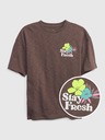 GAP Detské tričko s potlačou Stay Fresh GAP
