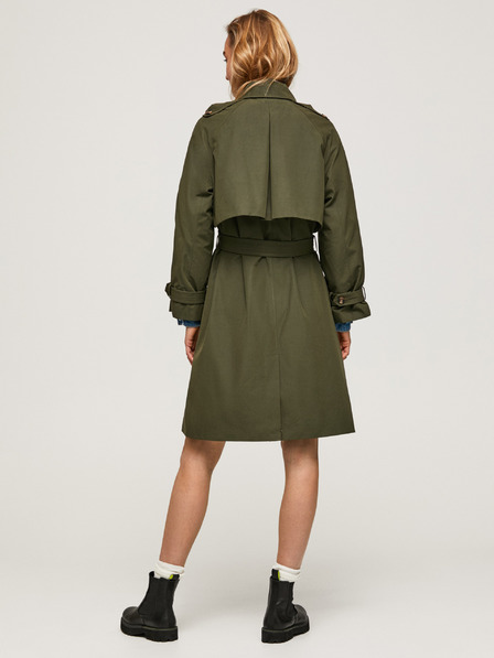 Pepe Jeans Khaki dámsky trenčkot Pepe Jeans Ava