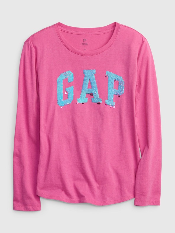 GAP Detské tričko organic s logom GAP
