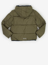 Tom Tailor Khaki chlapčenská prešívaná bunda s kapucňou Tom Tailor