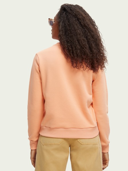 Scotch & Soda Oranžová dámska mikina Scotch & Soda