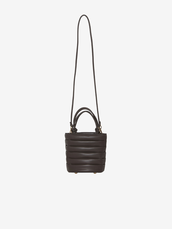 ICHI Tmavohnedá crossbody kabelka ICHI