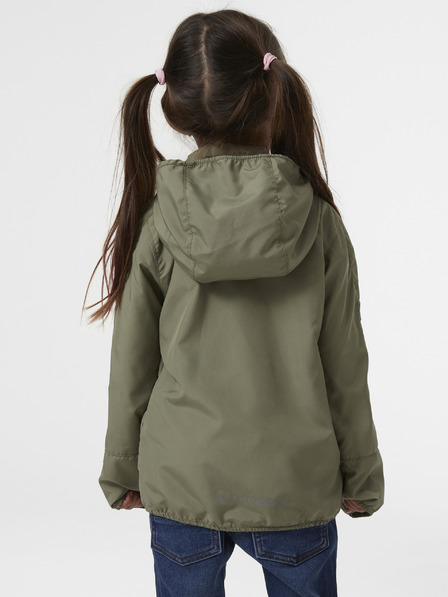 Helly Hansen Zelená dievčenská ľahká bunda HELLY HANSEN