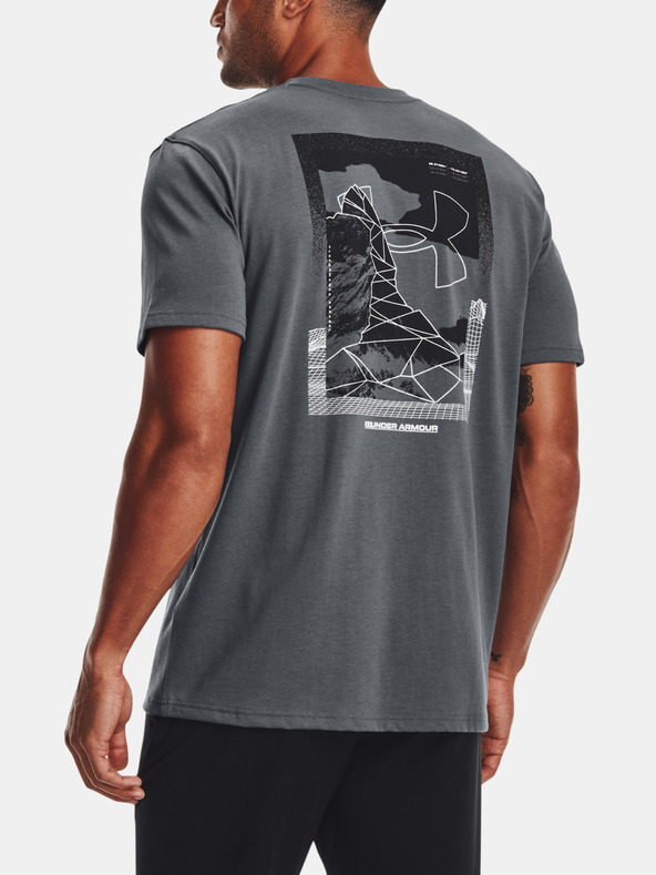 Under Armour Pánske tričko Under Armour UA OUTLINE SYMBOL GRID SS
