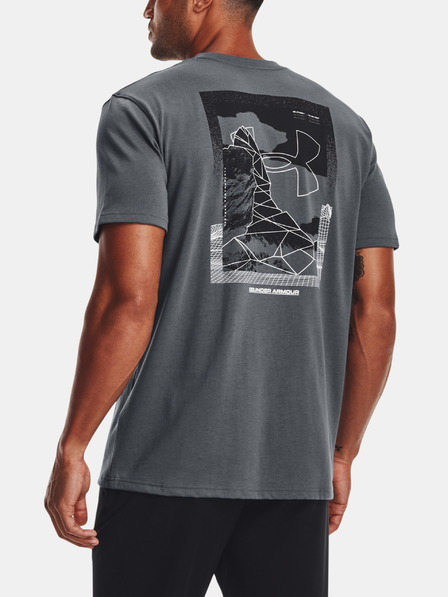 Under Armour Pánske tričko Under Armour UA OUTLINE SYMBOL GRID SS