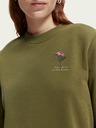 Scotch & Soda Khaki dámska mikina Scotch & Soda