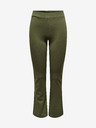 Jacqueline de Yong Khaki nohavice JDY Pretty