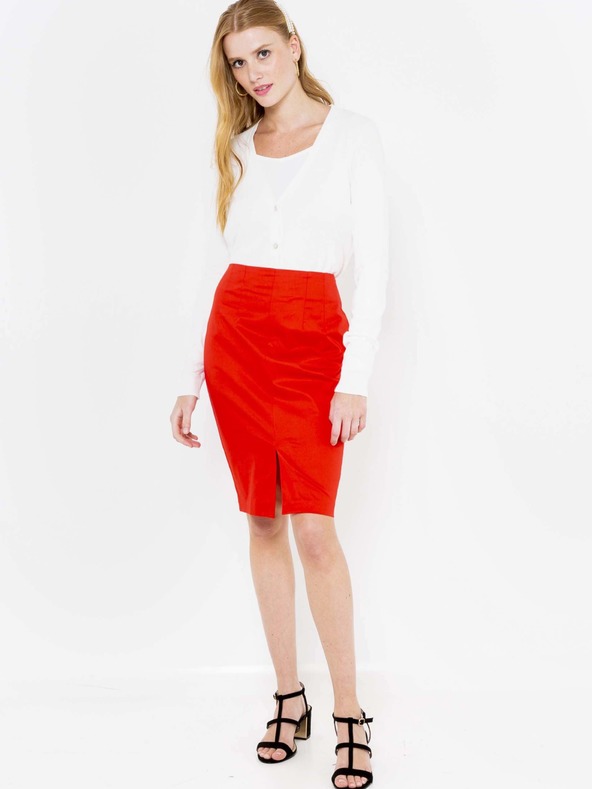 CAMAIEU Biely kardigán CAMAIEU