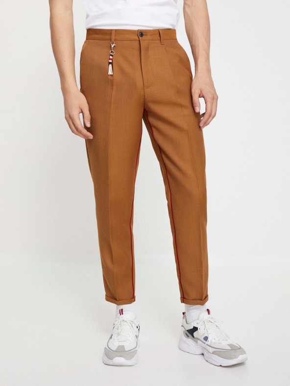 Celio Vlnené nohavice Nozip Celio