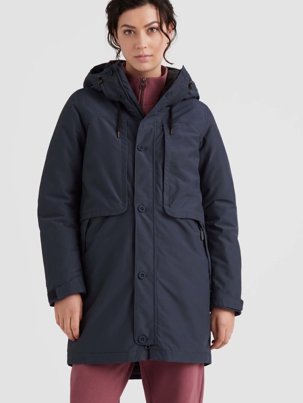 O'Neill Tmavomodrá dámska parka O'Neill Explorer