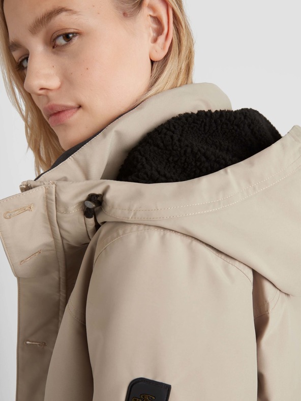 O'Neill Béžová dámska parka O'Neill Explorer
