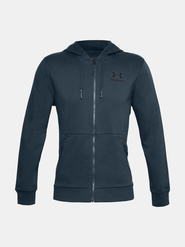 Under Armour Pánska mikina Under Armour Rival Fleece AMP FZ HD