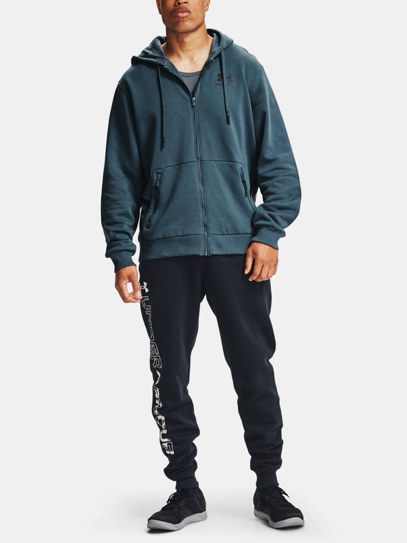 Under Armour Pánska mikina Under Armour Rival Fleece AMP FZ HD