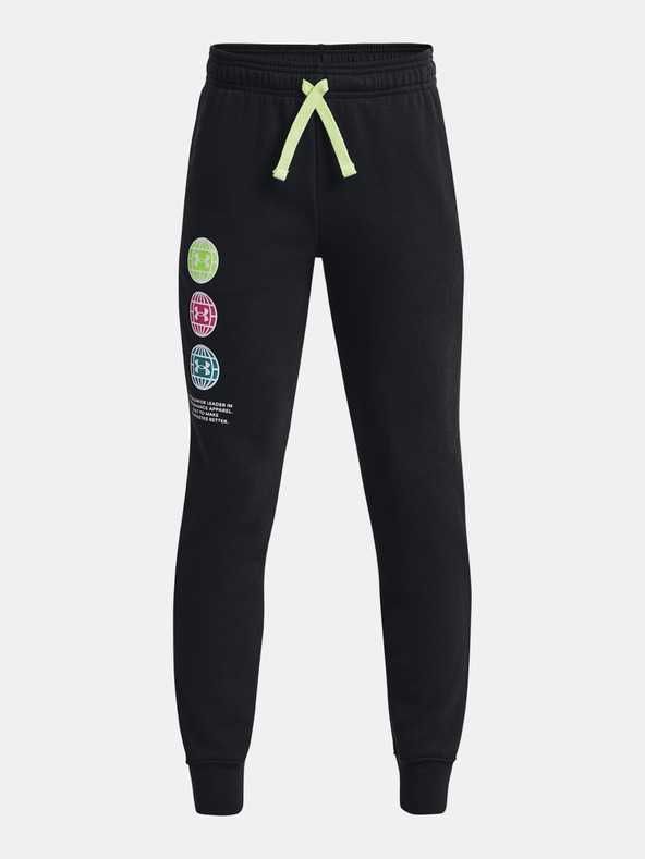 Under Armour Chlapčenské teplaky Under Armour UA Rival Flc ANAML Jogger