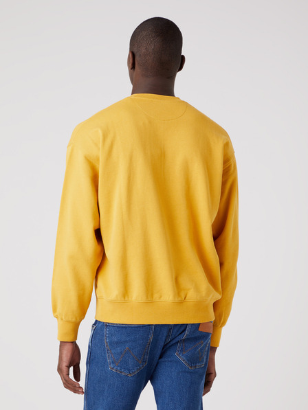 Wrangler Žltá pánska mikina Wrangler