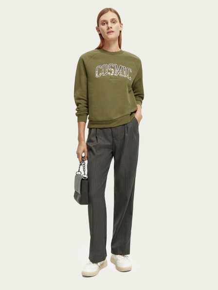 Scotch & Soda Khaki dámska mikina Scotch & Soda