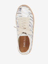 EMU Australia Biele dámske tenisky Emu Australia Agonis Zebra White