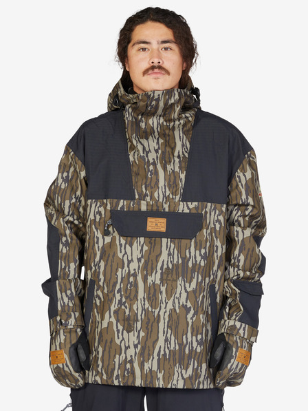 DC Khaki pánska zimná vzorovaná anorak DC