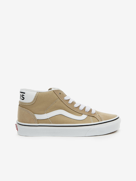 Vans Béžové dámske členkové tenisky so semišovými detailmi VANS UA Mid Skool 37