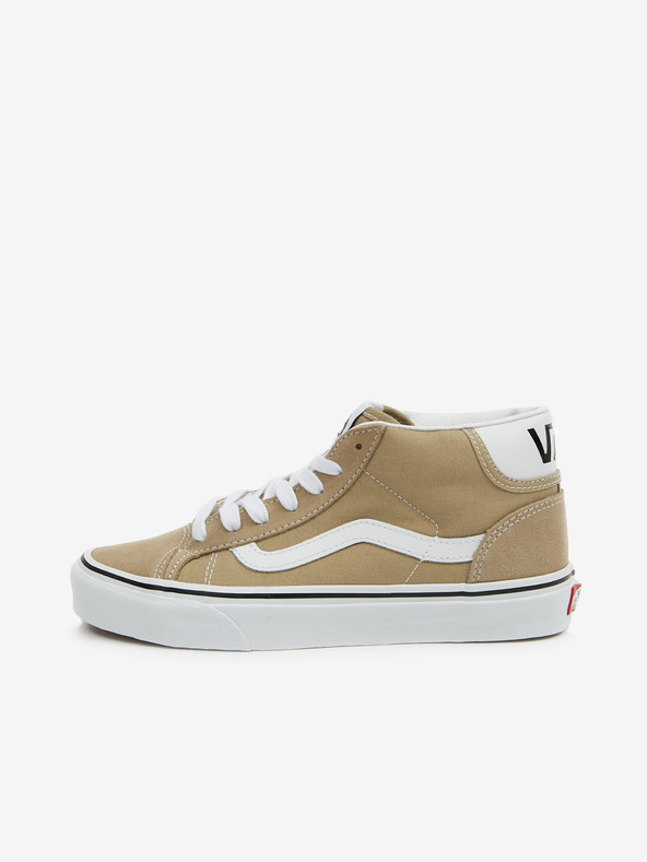 Vans Béžové dámske členkové tenisky so semišovými detailmi VANS UA Mid Skool 37