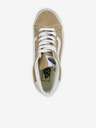 Vans Béžové dámske členkové tenisky so semišovými detailmi VANS UA Mid Skool 37