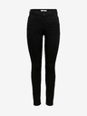 Jacqueline de Yong Čierne skinny fit džínsy JDY New Nikki